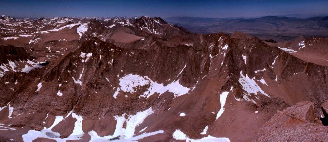 North from Whitney